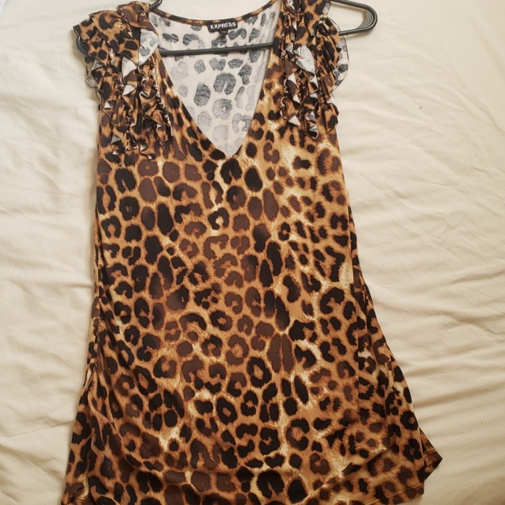 Express sleeveless blouse